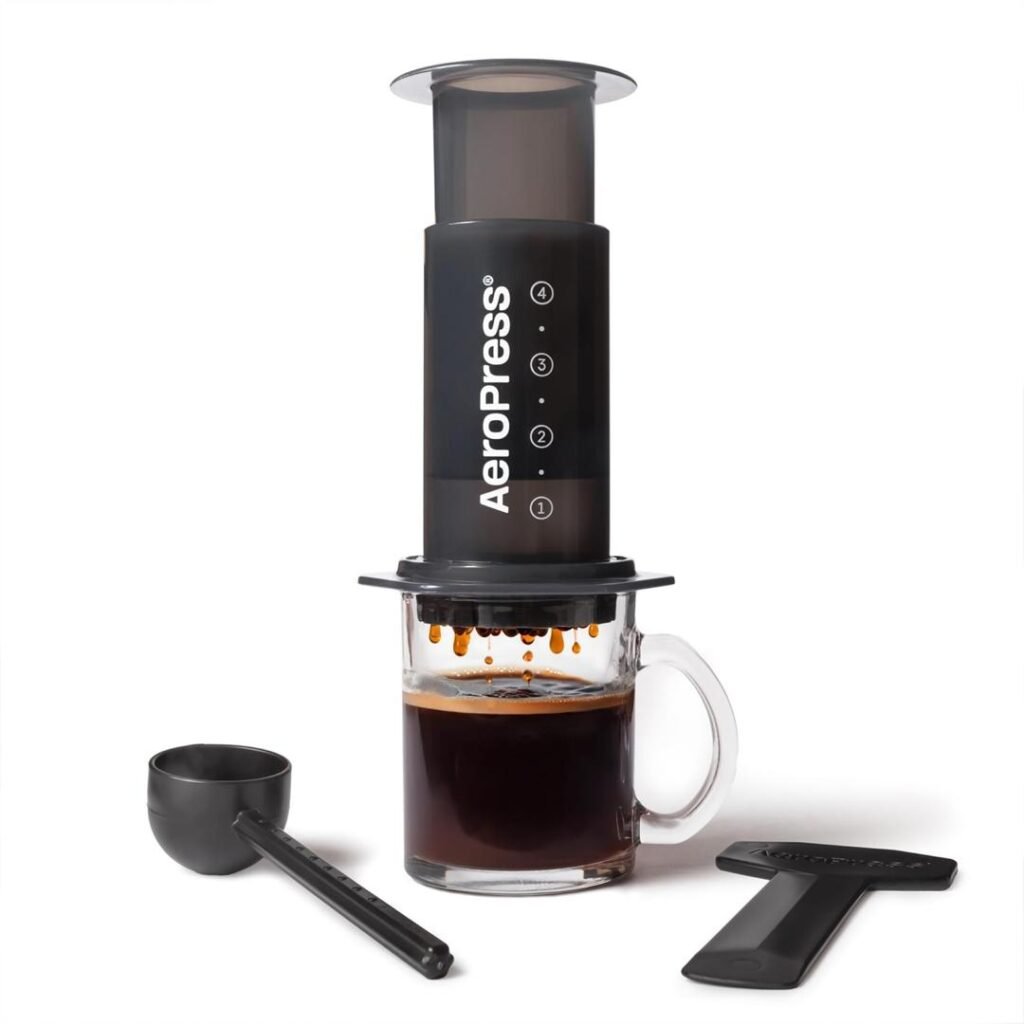 AeroPress Original Coffee Press Review: All-in-One Coffee Maker for Smooth, Rich Coffee